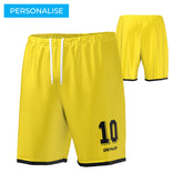 STRIDE SHORTS 3 - YELLOW